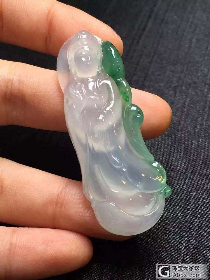 嘉贝珠宝11.15号种水翡翠_吊坠翡翠
