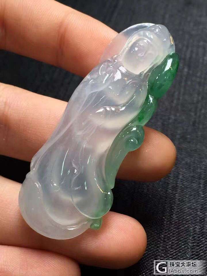 嘉贝珠宝11.15号种水翡翠_吊坠翡翠