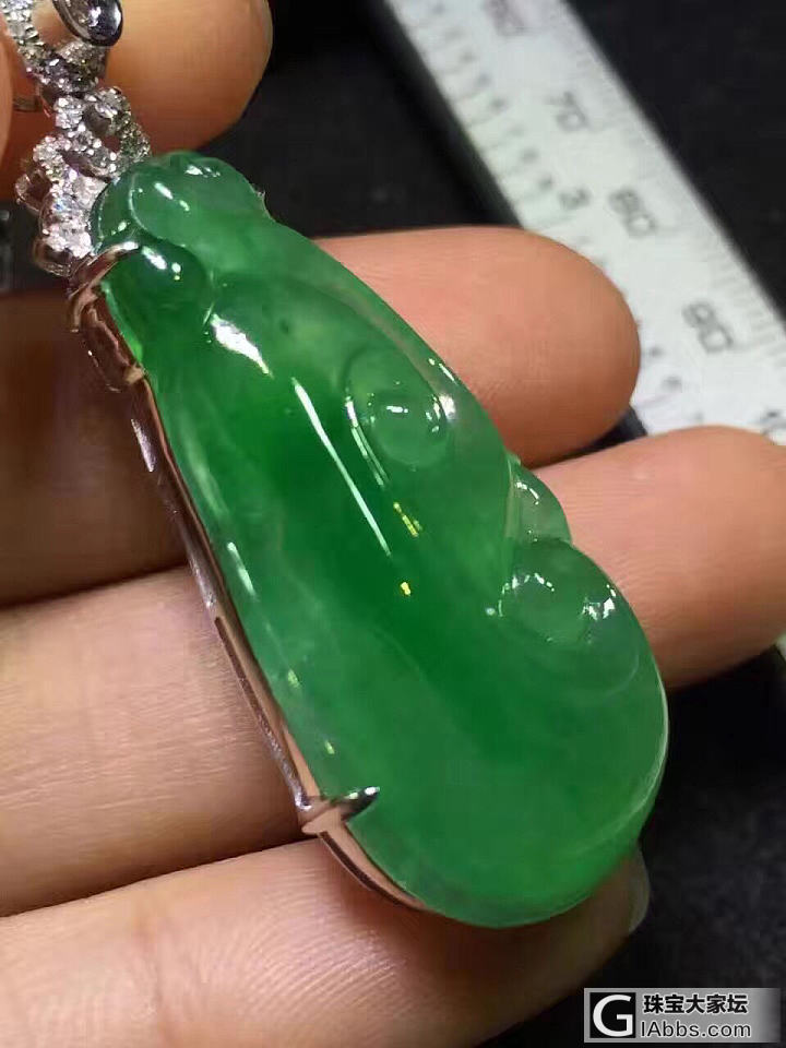 嘉贝珠宝11.15号种水翡翠_吊坠翡翠