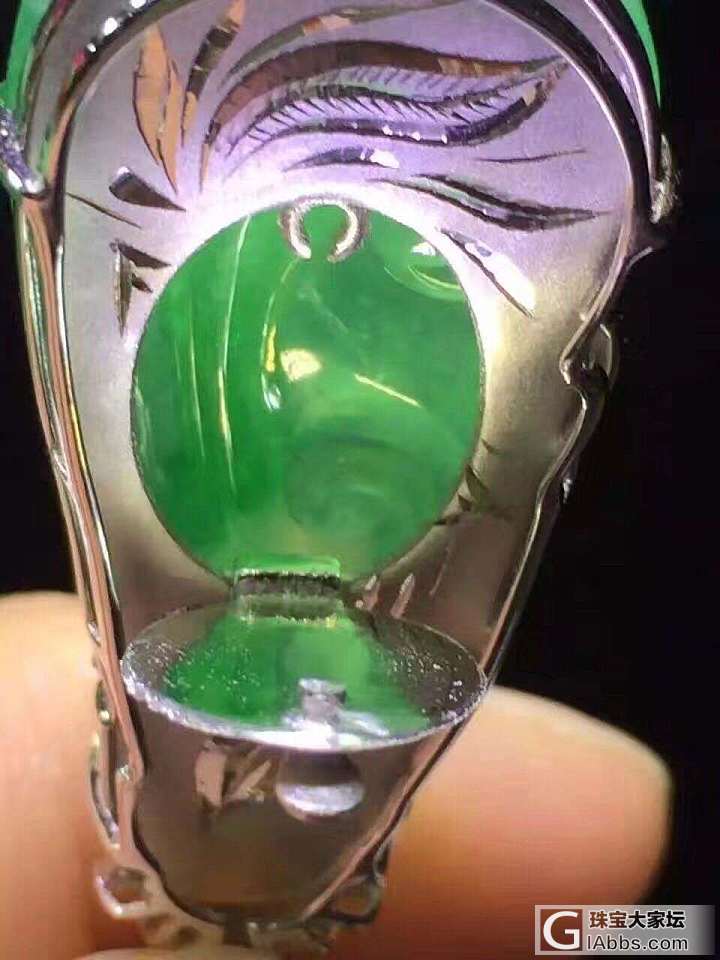 嘉贝珠宝11.15号种水翡翠_吊坠翡翠