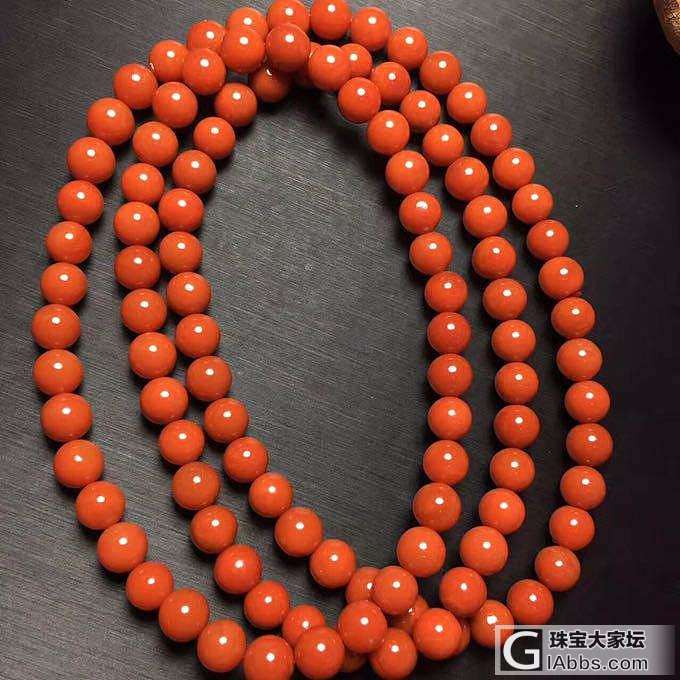 偏爱红色_珠串