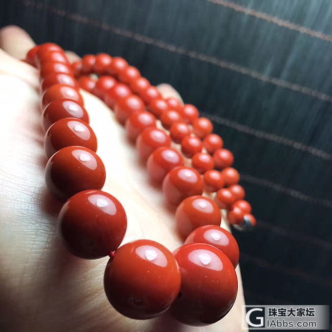 偏爱红色_珠串