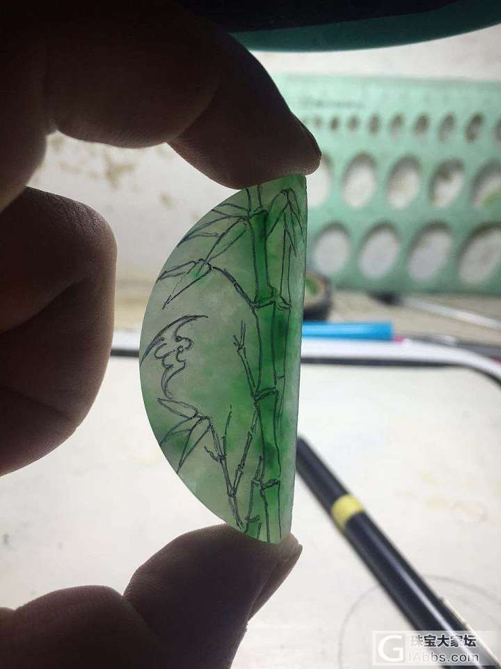设计图_挂件设计翡翠