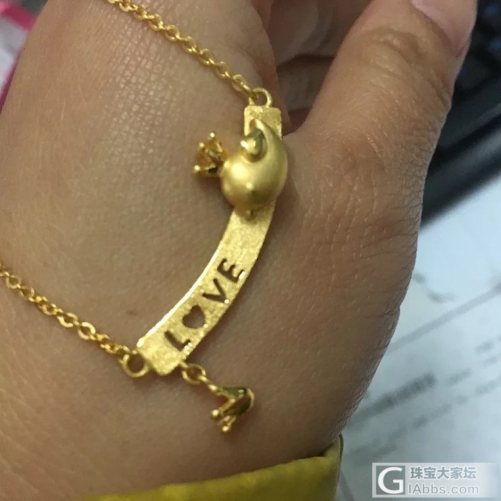 金至尊小鸟套链，魔法精灵_吊坠金