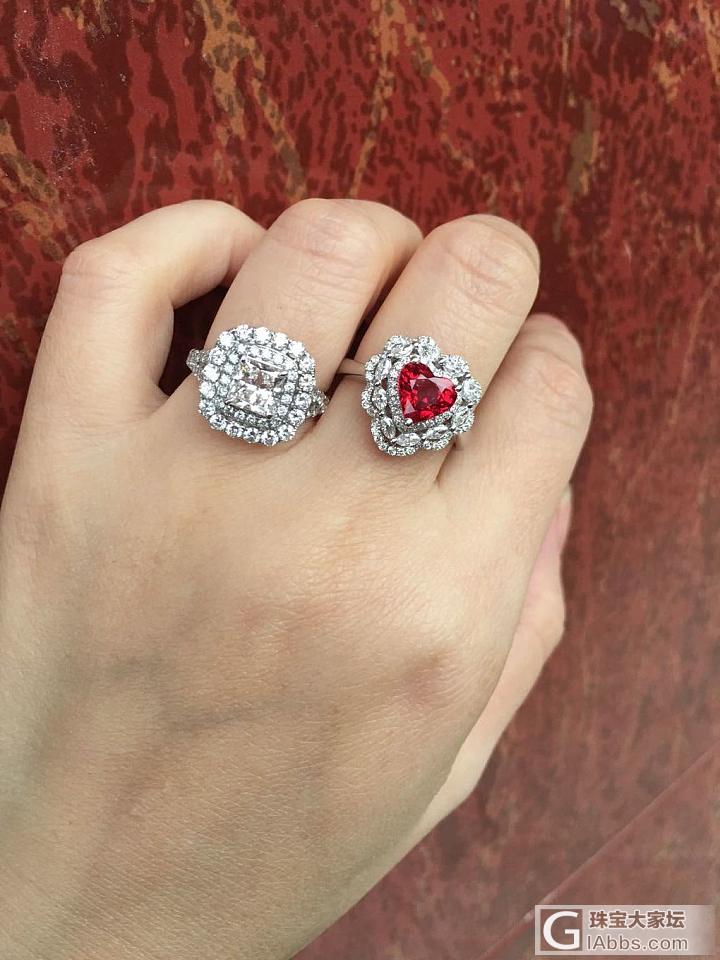 钻石和红宝，你们更喜欢哪个戒指_红宝石钻石