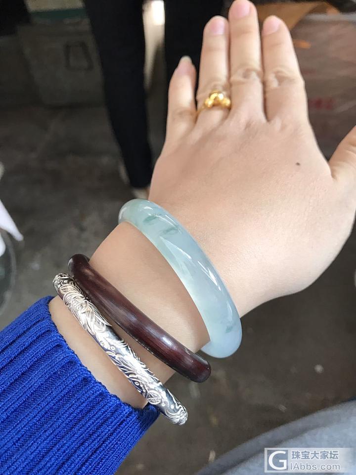 冰飘花翡翠镯子_手镯翡翠