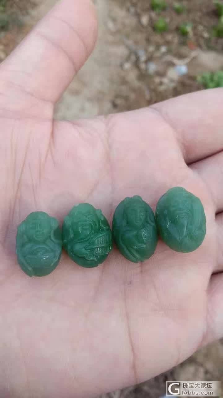 碧玉八仙手串_碧玉