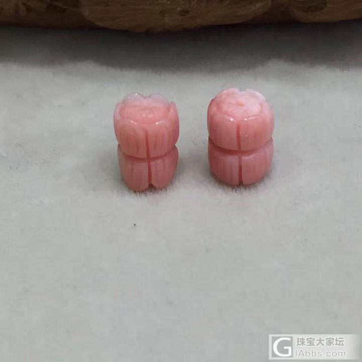 甩…粉珊瑚配珠！_珊瑚配件