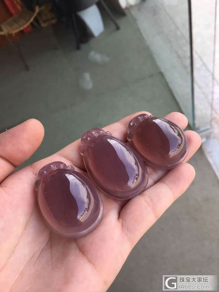 帝王紫福贝_挂件玉髓
