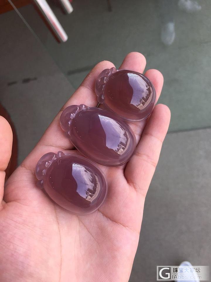 帝王紫福贝_挂件玉髓