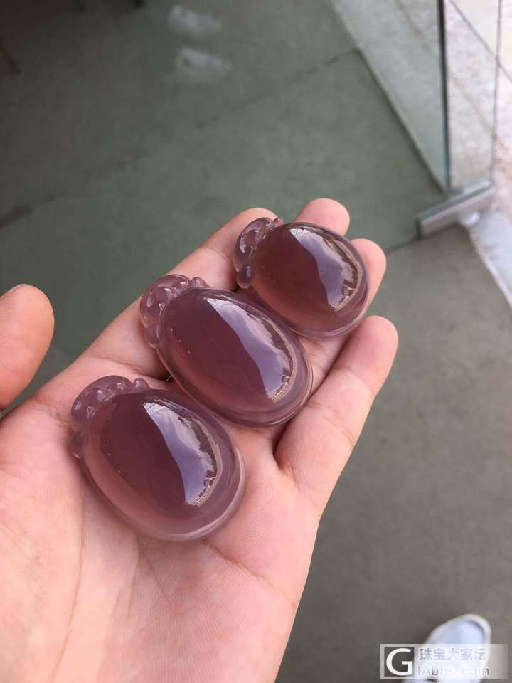 帝王紫福贝_挂件玉髓