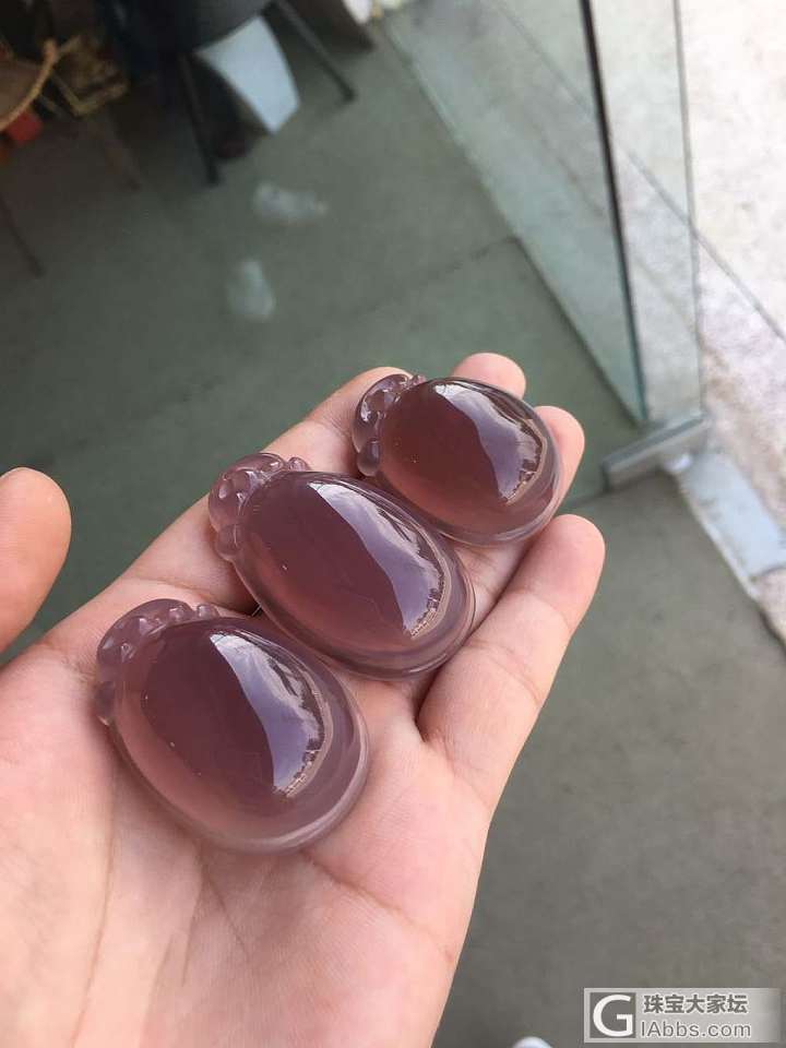 帝王紫福贝_挂件玉髓