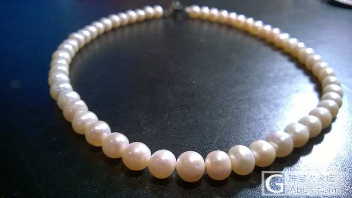 出售：粉红色淡水珍珠链_淡水珍珠珍珠珠串