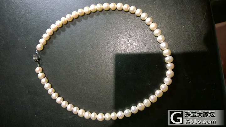 出售：粉红色淡水珍珠链_淡水珍珠珍珠珠串