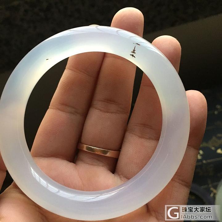 天然花草_手镯玉髓