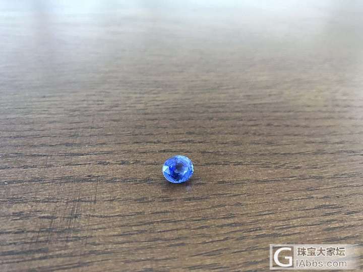 3.1ct 蓝宝石，大家来看看啊＝帮我估个价。_刻面宝石蓝宝石