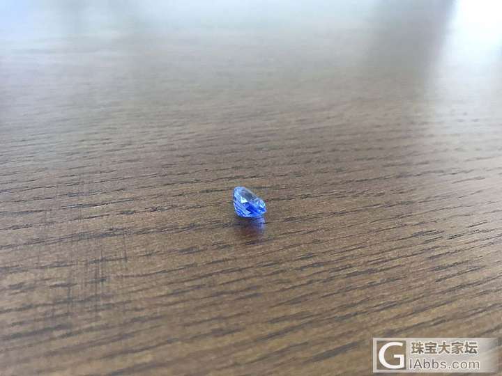 3.1ct 蓝宝石，大家来看看啊＝帮我估个价。_刻面宝石蓝宝石