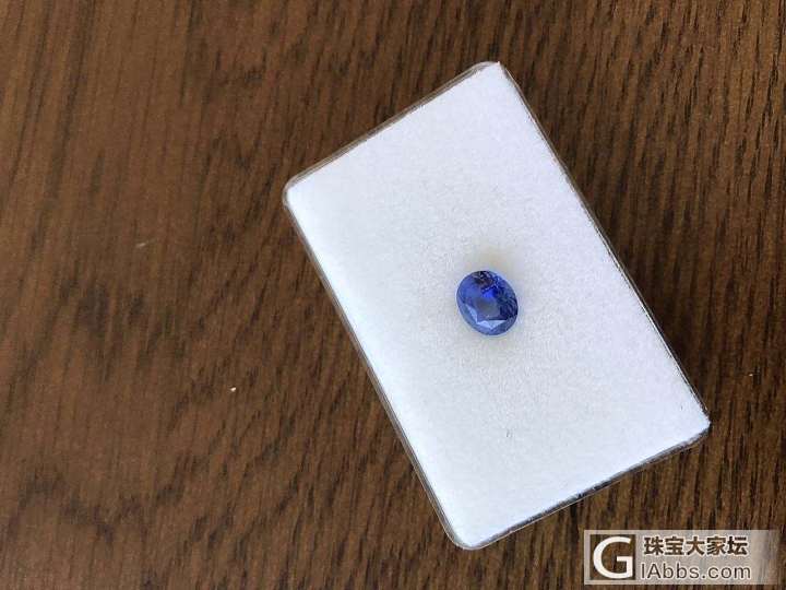 3.1ct 蓝宝石，大家来看看啊＝帮我估个价。_刻面宝石蓝宝石