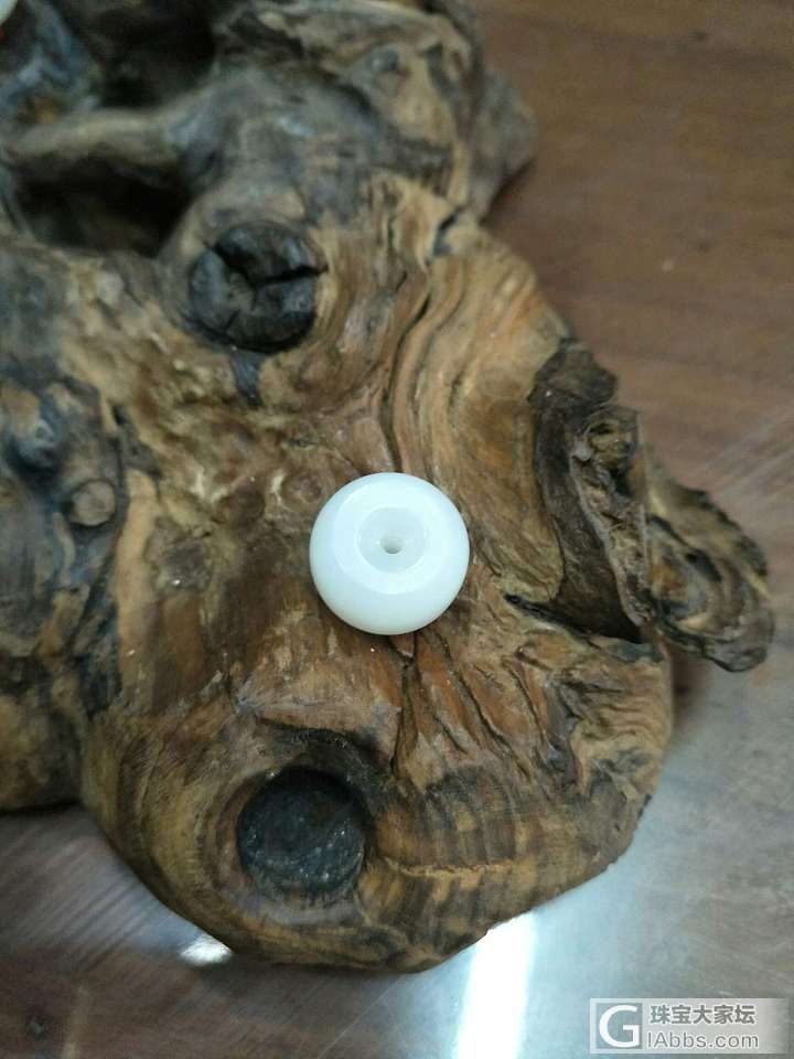 籽料珠子，可以直接佩戴_配件白玉
