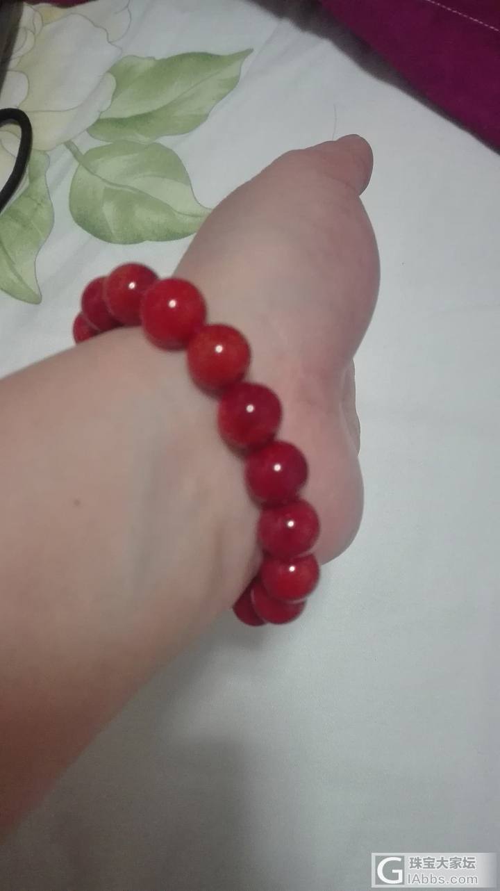 晒一晒俺2013年买的南红珠串，如今涨了么？_南红珠串