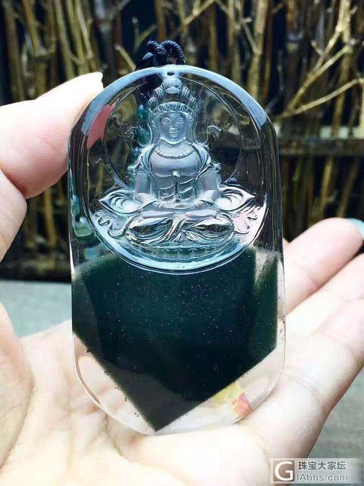 天然绿幽灵聚宝盆，喜欢可以加微信哦_绿幽灵挂件