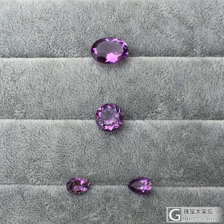 这两套紫晶黄晶怎么样，打算入_刻面宝石紫黄晶