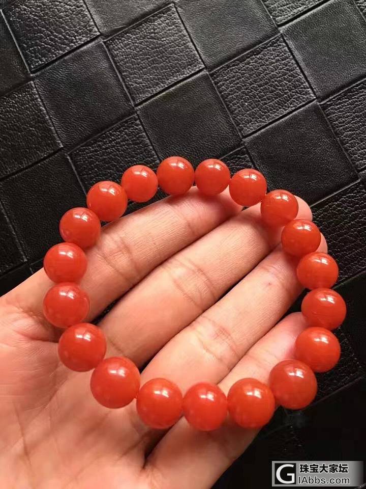 大神们帮掌眼_珠串南红