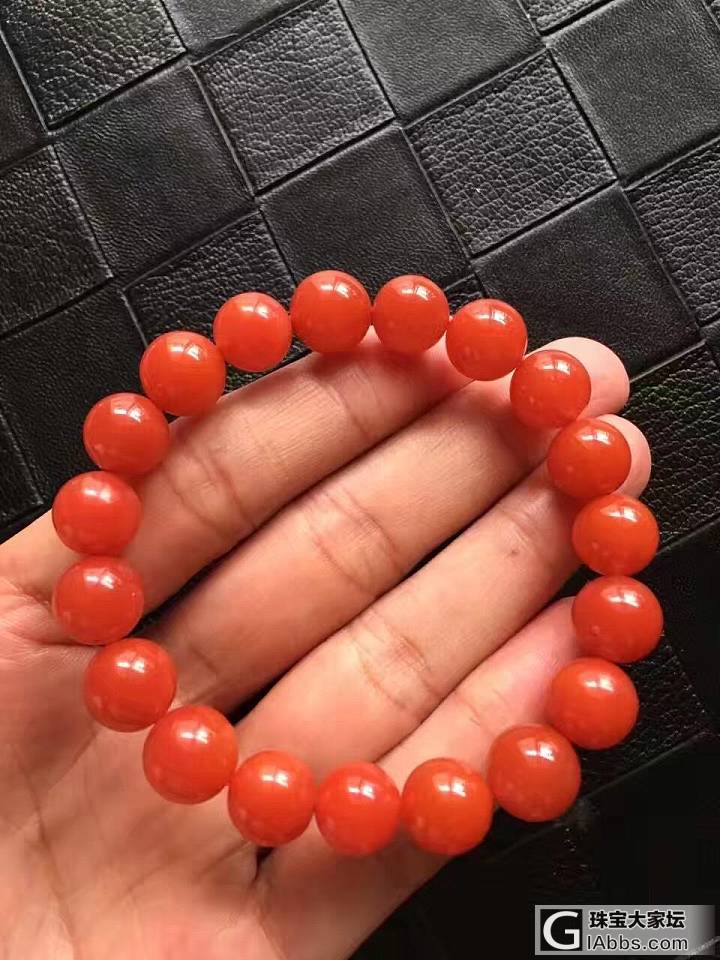 大神们帮掌眼_珠串南红