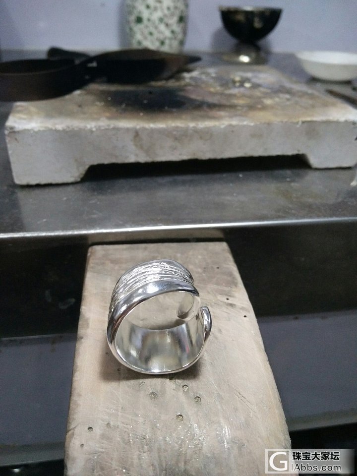 最近的手作成品_金工戒指