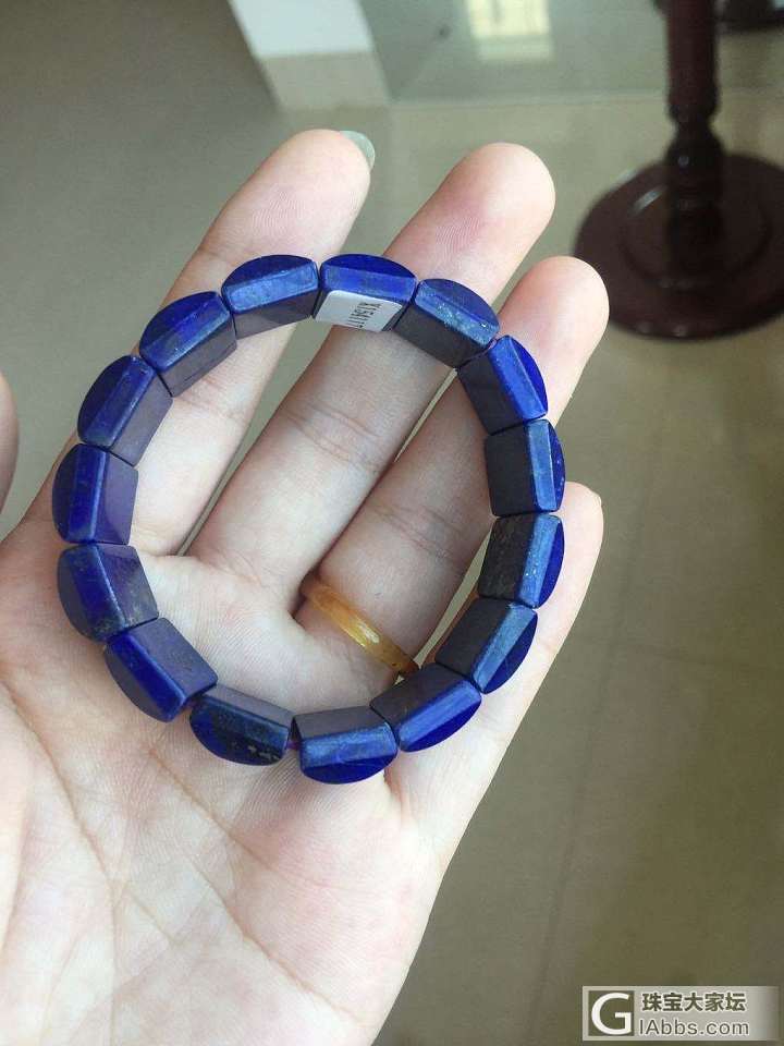 青金石手牌欣赏_青金石手排