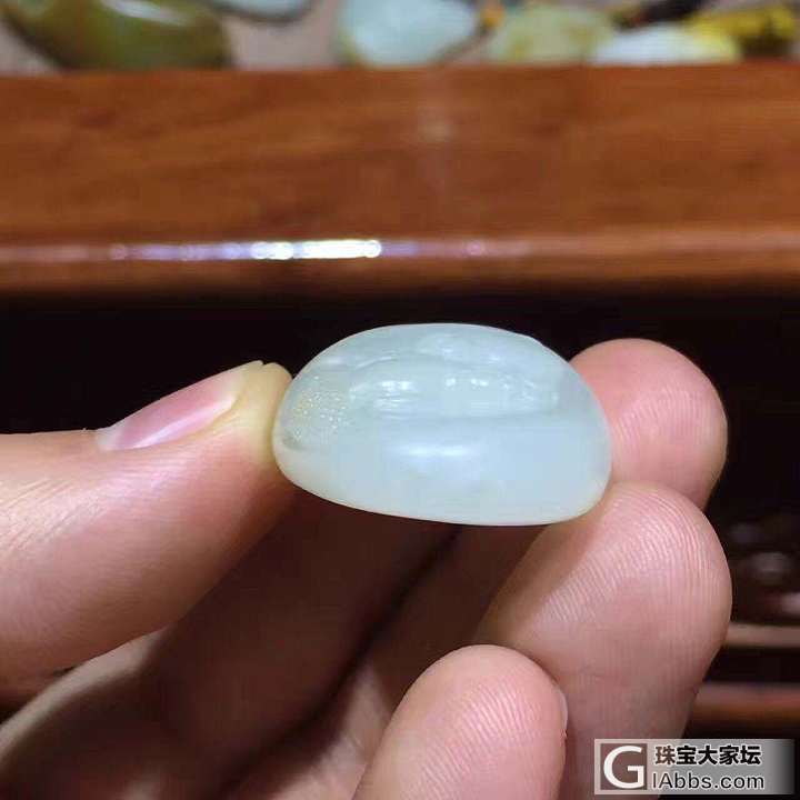 新疆籽料岁岁平安_挂件和田玉