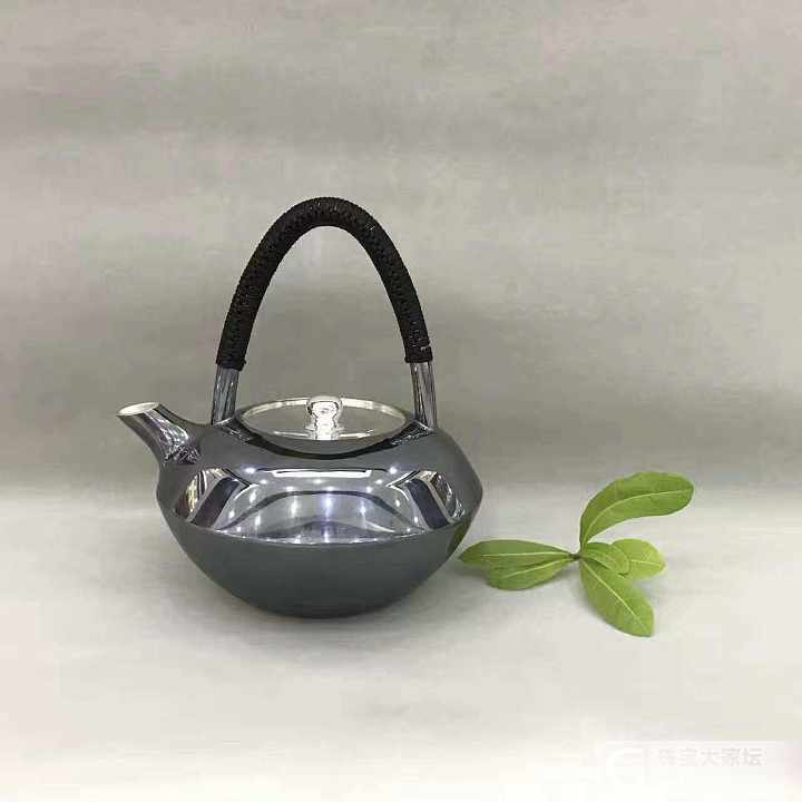 小小提梁壶_茶具银器