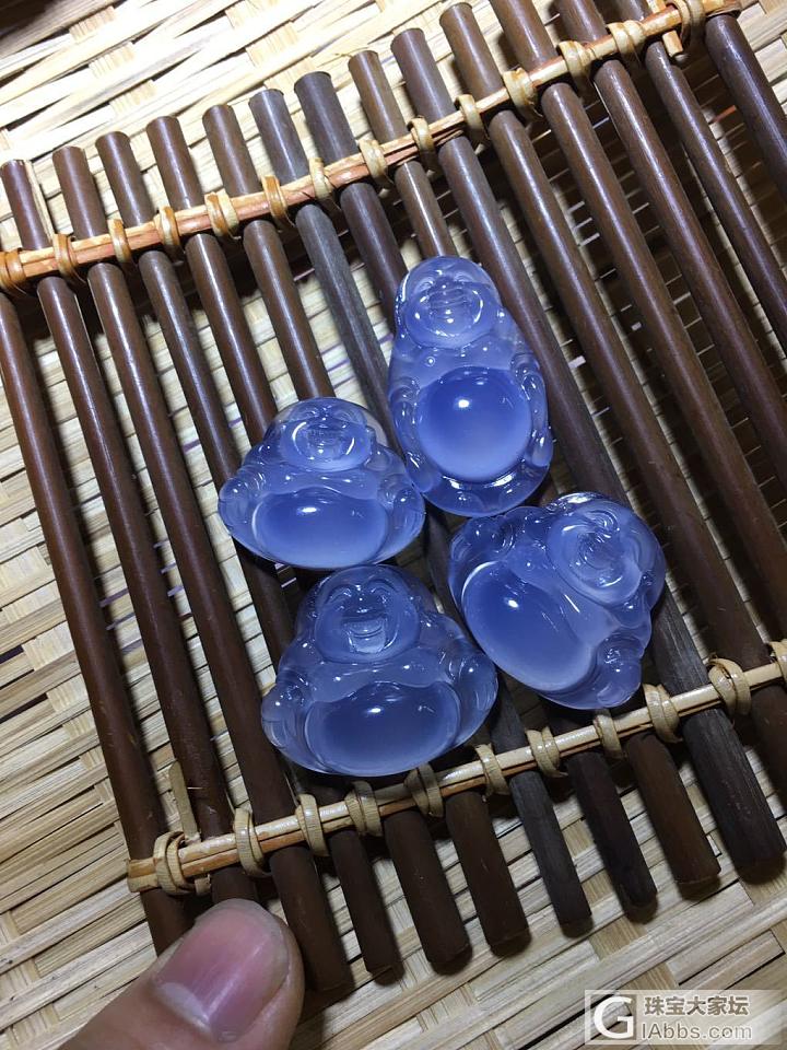 年末将至，来几个小冰蓝佛_玉髓