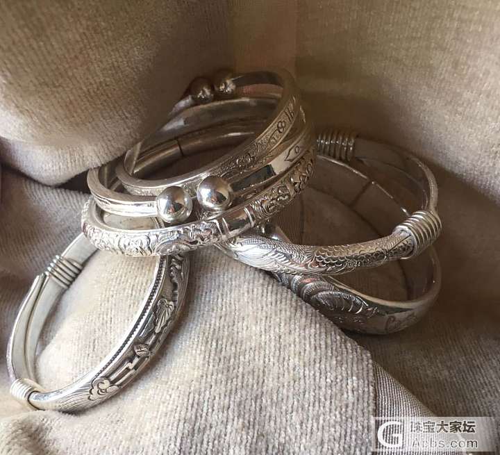 煮镯记_手镯银