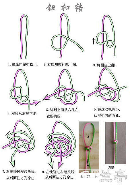 给婆婆重新编的手绳_编绳手链工艺