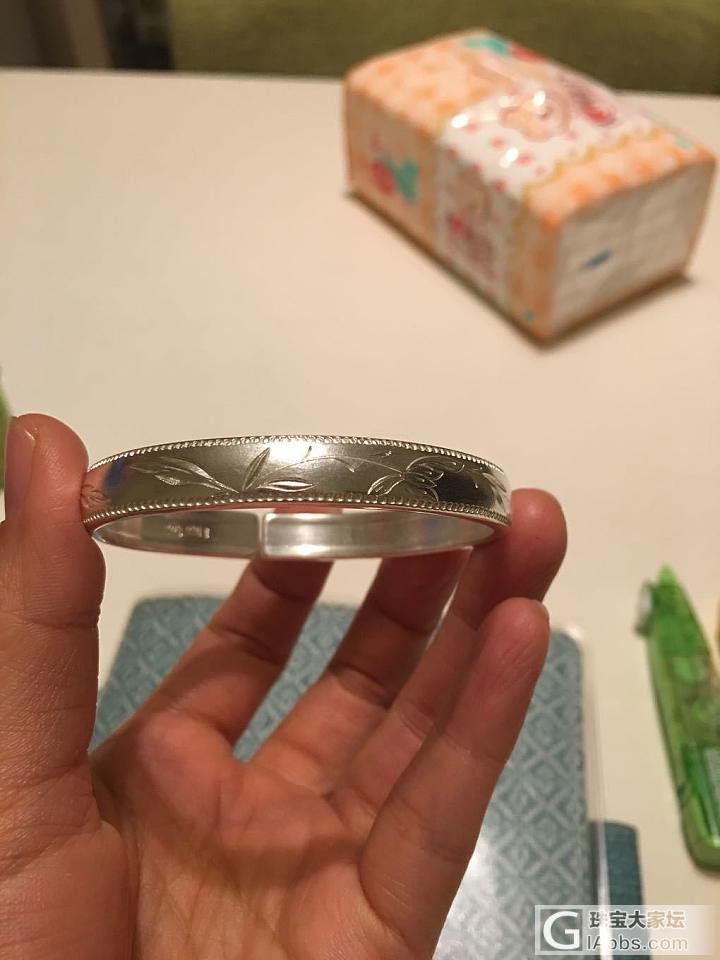 有一天就是今天，拉出来晒晒_吊坠手镯银