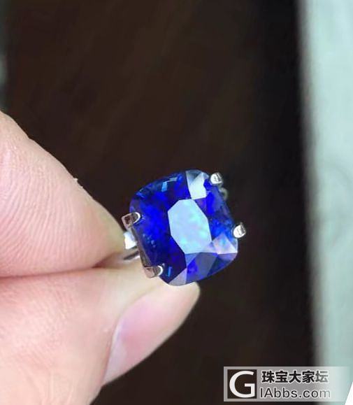 ##中颐旗舰天然无烧皇家蓝蓝宝石##  4.68ct  EGL证书_刻面宝石蓝宝石中颐彩色宝石