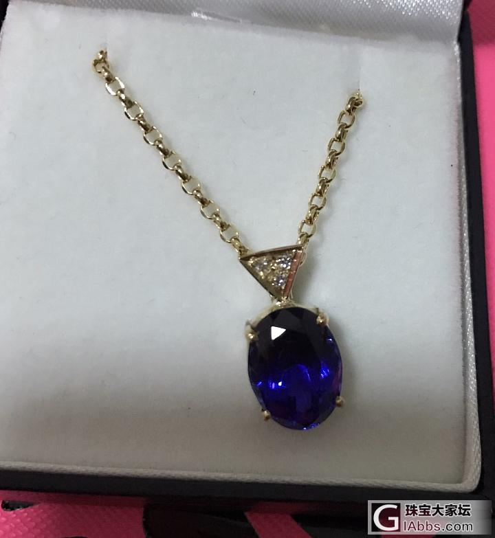 这次是自己的老公_吊坠坦桑石