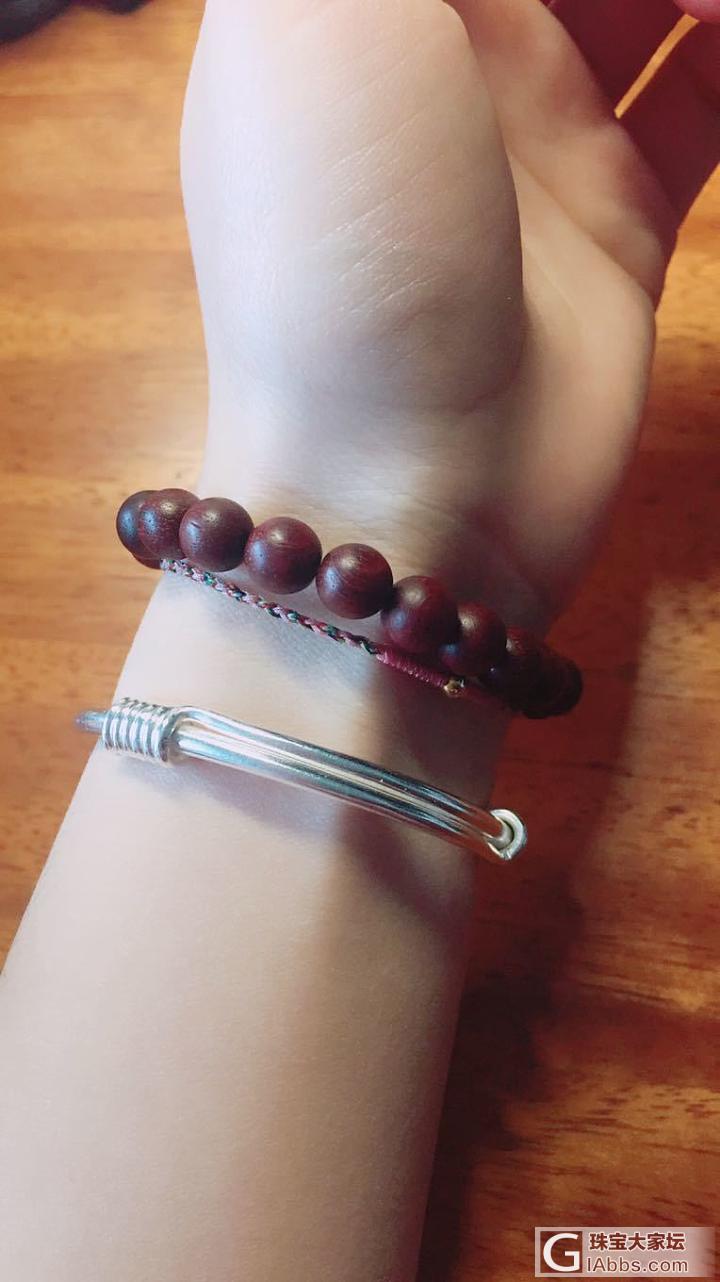 终于入了推圈☺️_手镯银