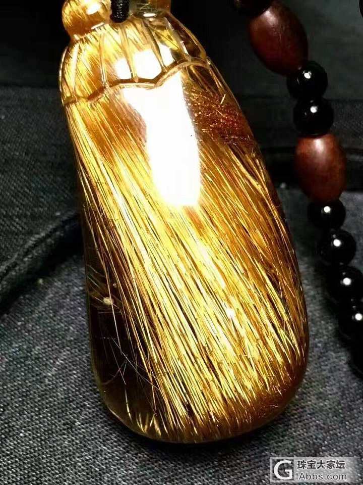 水晶_挂件铜发晶