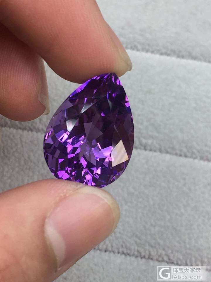 天然紫水晶介面（包做证书）☺️_紫水晶