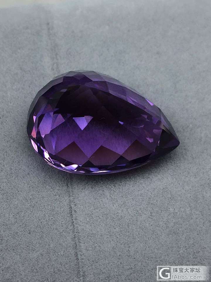 天然紫水晶介面（包做证书）☺️_紫水晶