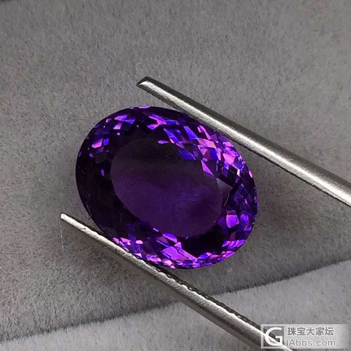 天然紫水晶介面（包做证书）_紫水晶