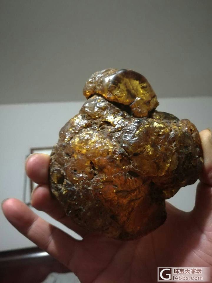 今天入手的_绿珀原石