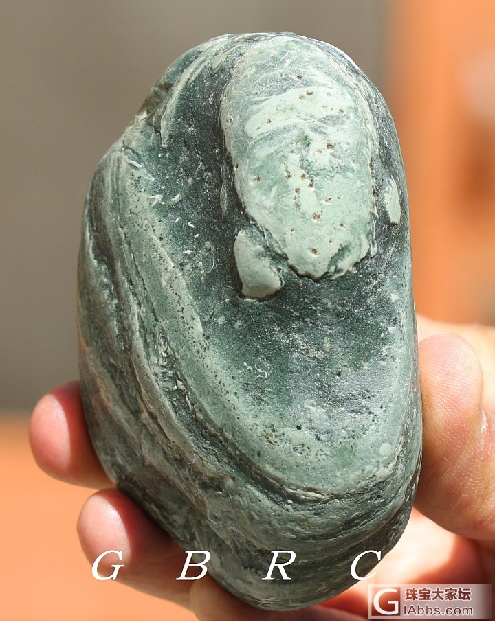 “神人像” 昆仑奇石_奇石观赏石
