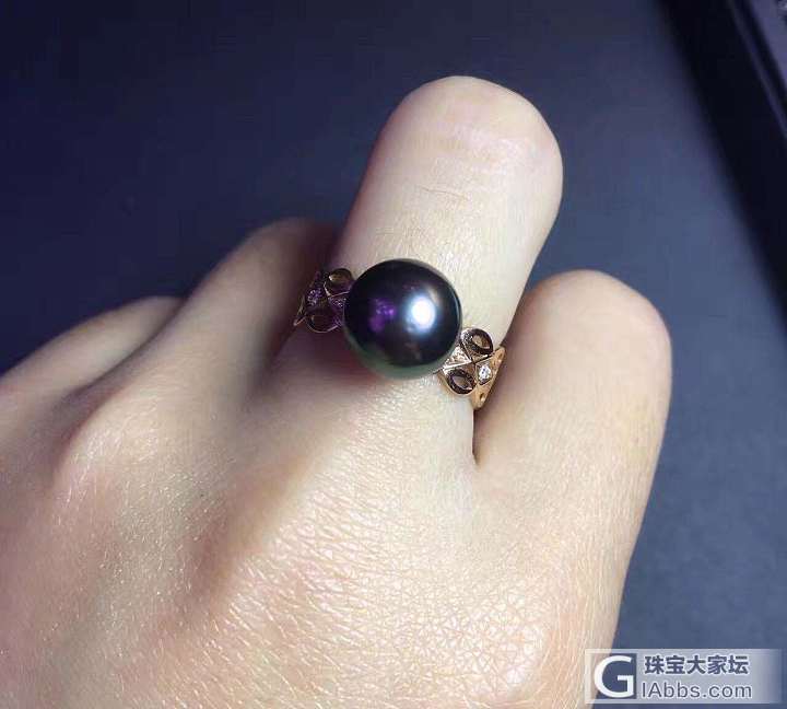 珍珠是最稱得上珠光寶氣這個詞語_珍珠戒指