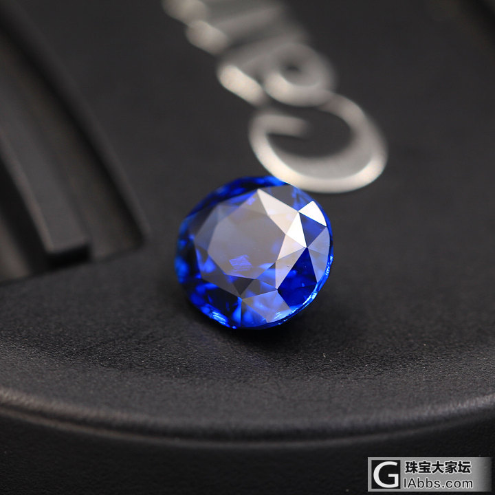 【悠然亭珠宝】天然蓝宝石无烧裸石 3.11ct GRS皇家蓝兰卡_蓝宝石刻面宝石