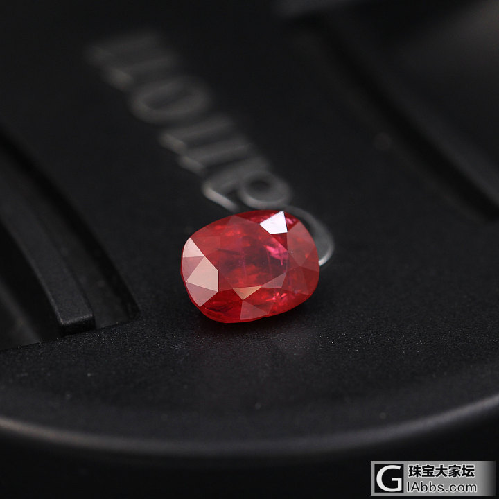 【悠然亭珠宝】天然红宝石无烧裸石 2.80ct GRS证书缅甸抹谷鸽血红_刻面宝石红宝石