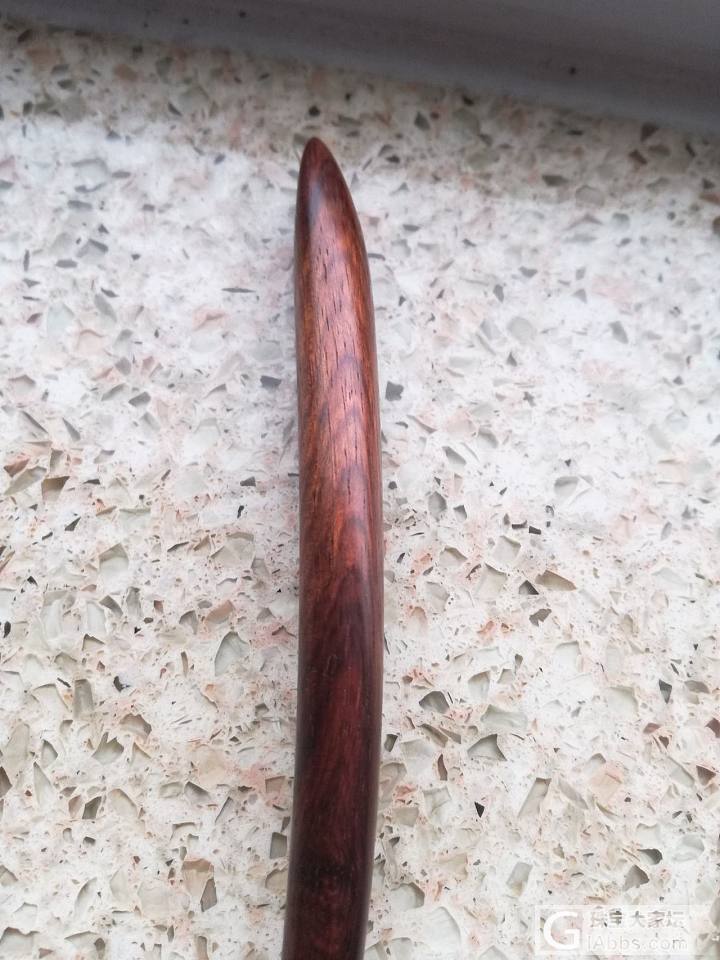 海黄发簪一枚_簪子海南黄花梨