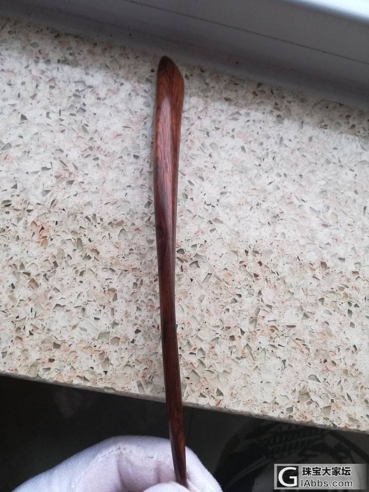 海黄发簪一枚_簪子海南黄花梨